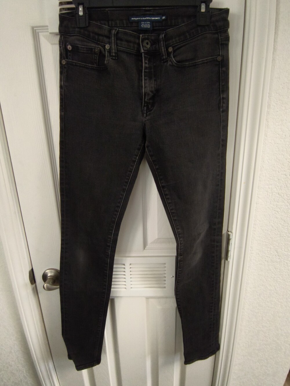 Ralph Lauren Sport Women's Black Skinny Jeans